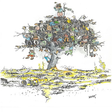 Kadıköy’de “Doğaya Sahip Çıkan Karikatürler” Sergisi