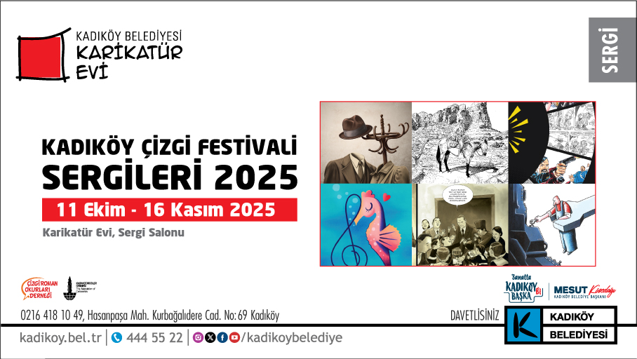 “Uluslararası Çizgiler” Kadıköy’de Buluşuyor